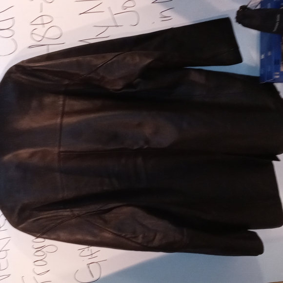 HOT, HOT, HOT!! ALFANI Genuine Leather Jacket - Picture 6 of 8